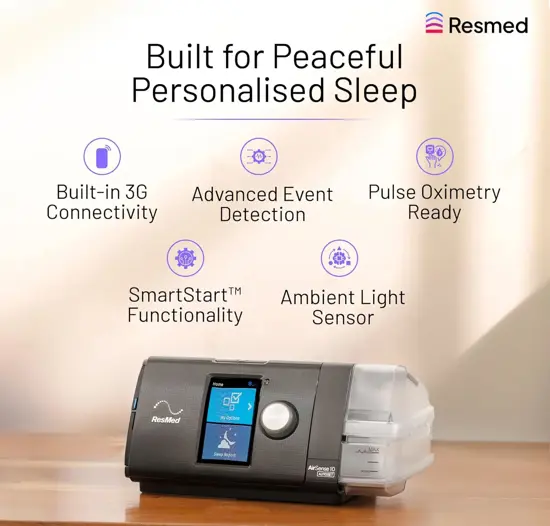 AirSense™ 10 Autoset Tripack 4G CPAP